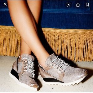 A.S. 98 wedge sneakers.